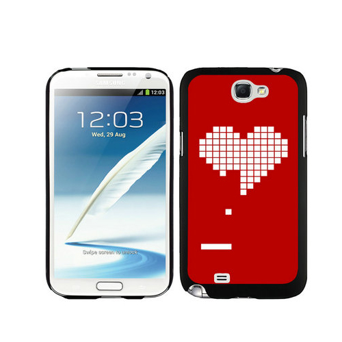 Valentine Heart Samsung Galaxy Note 2 Cases DMJ - Click Image to Close